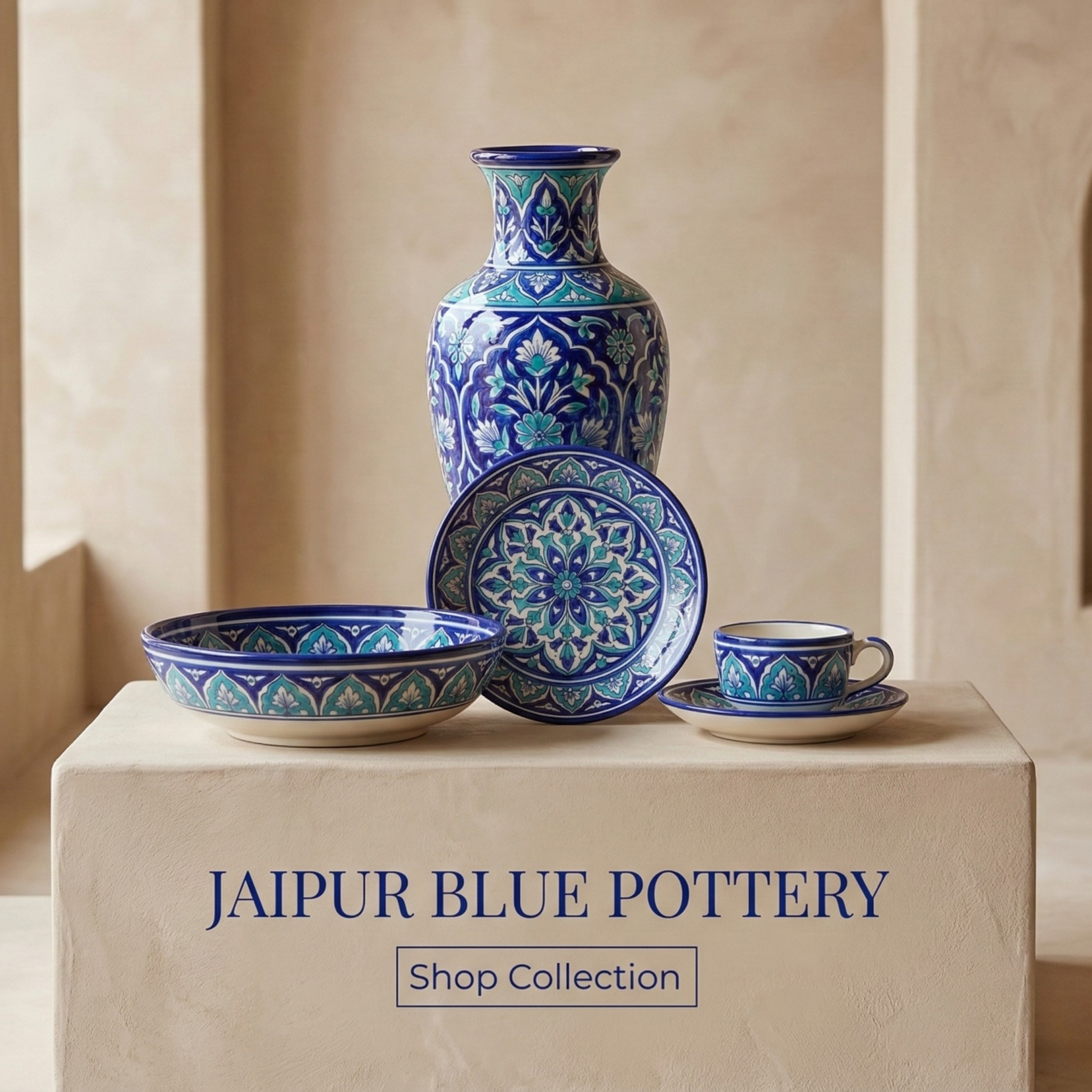Jaipur Blue Pottery
